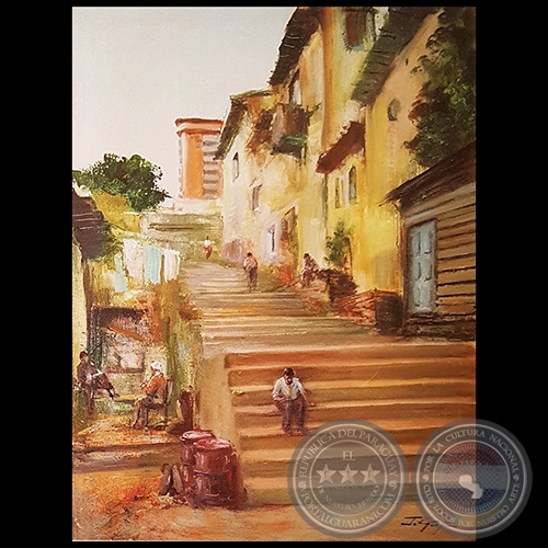 ESCALINATA - Obra de JUAN GUERRA GAJA